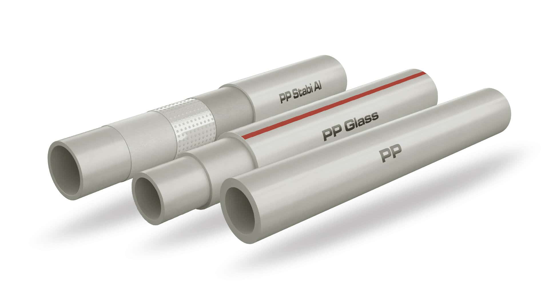 KAN-therm - PP system - 3d pipe models PP systems - PP, PP Glass, PP Stabi.